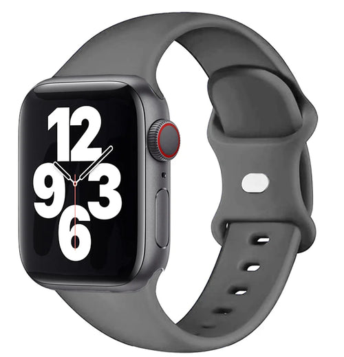 Silicone sport band For apple watch Ultra 49mm series 9-8-7 41mm 45mm