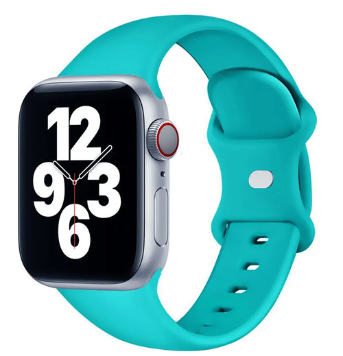 Silicone sport band For apple watch Ultra 49mm series 9-8-7 41mm 45mm