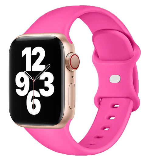 Silicone sport band For apple watch Ultra 49mm series 9-8-7 41mm 45mm