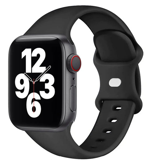 Silicone sport band For apple watch Ultra 49mm series 9-8-7 41mm 45mm