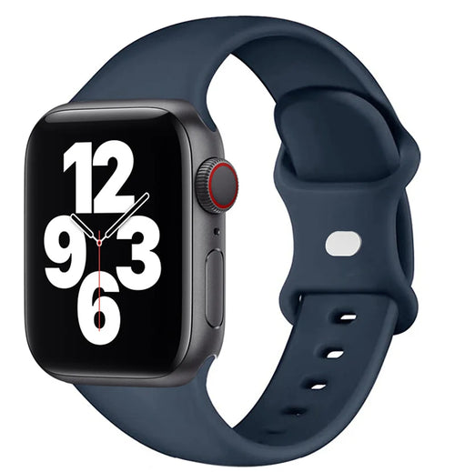 Silicone sport band For apple watch Ultra 49mm series 9-8-7 41mm 45mm