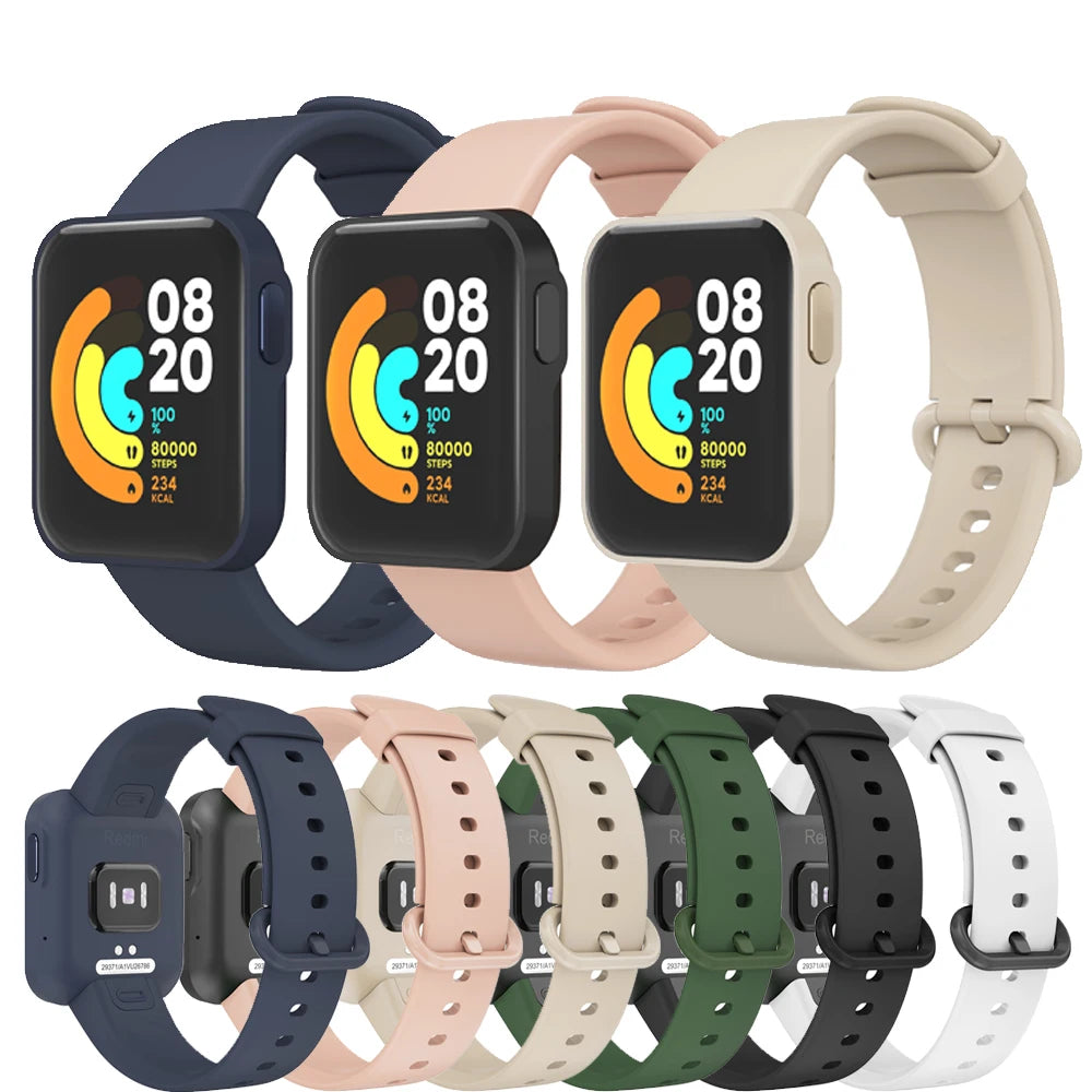 Silicone Strap For Xiaomi mi Watch Lite/Redmi Watch Lite Band Bracelet