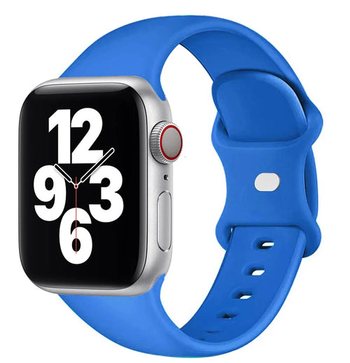 Silicone sport band For apple watch Ultra 49mm series 9-8-7 41mm 45mm